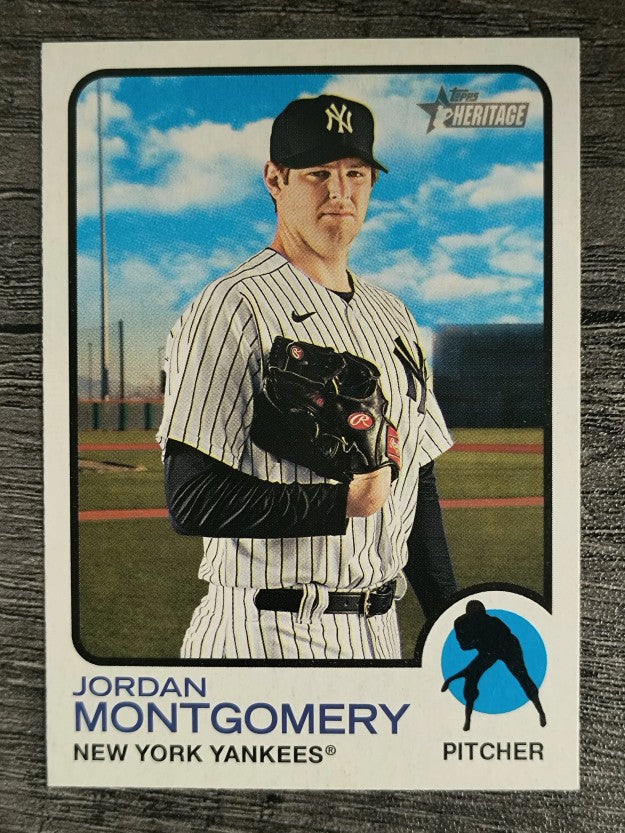 2022 Topps Heritage #354 Jordan Montgomery