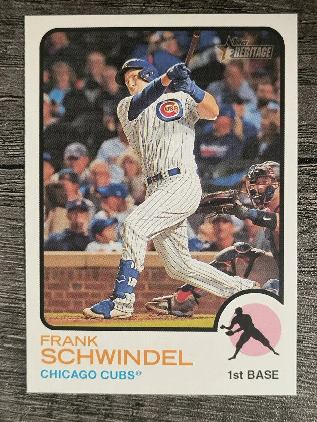 2022 Topps Heritage #324 Frank Schwindel