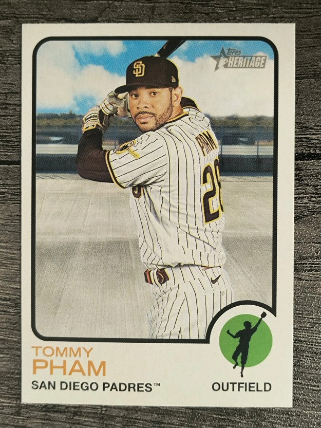2022 Topps Heritage #352 Tommy Pham