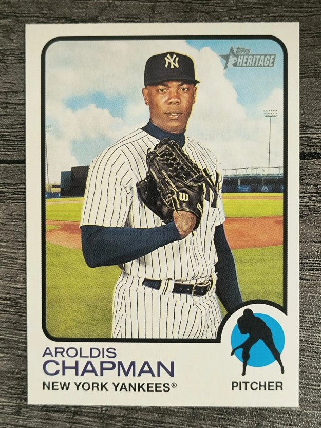 2022 Topps Heritage #287 Aroldis Chapman
