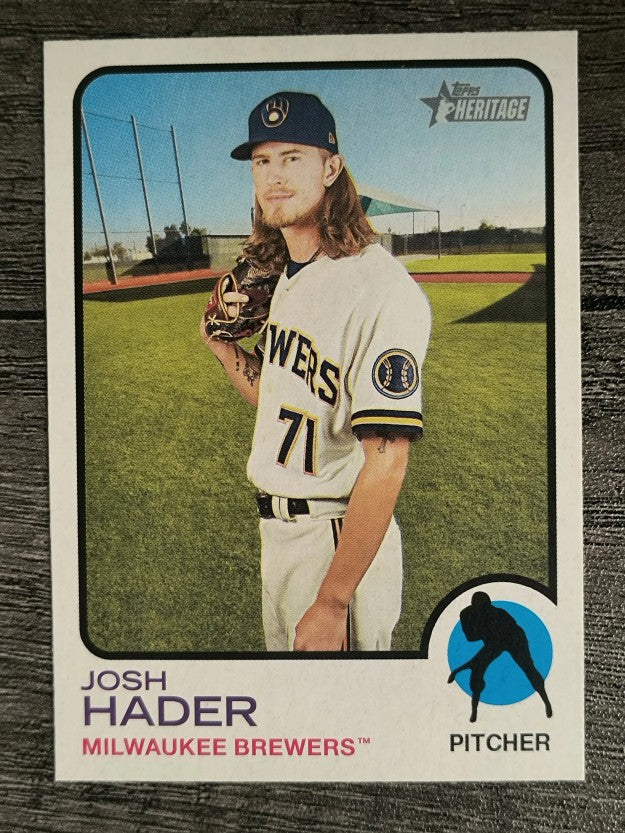 2022 Topps Heritage #327 Josh Hader