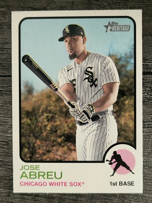 2022 Topps Heritage #84 Jose Abreu