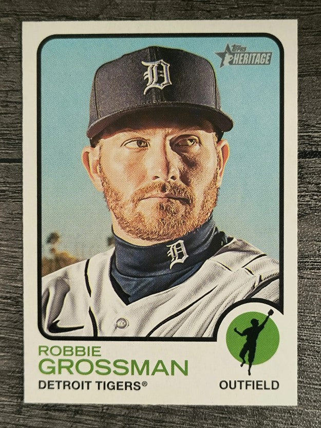 2022 Topps Heritage #58 Robbie Grossman
