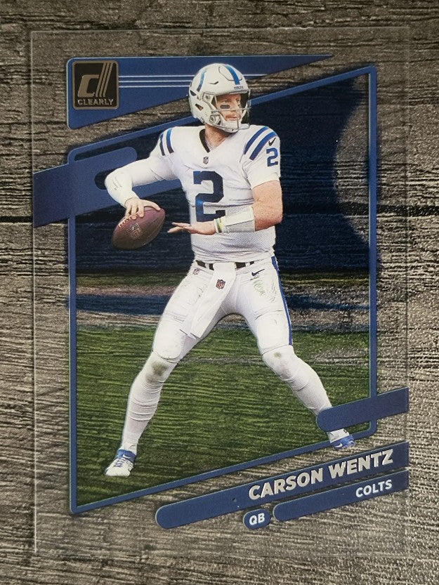 2021 Clearly Donruss #19 Carson Wentz