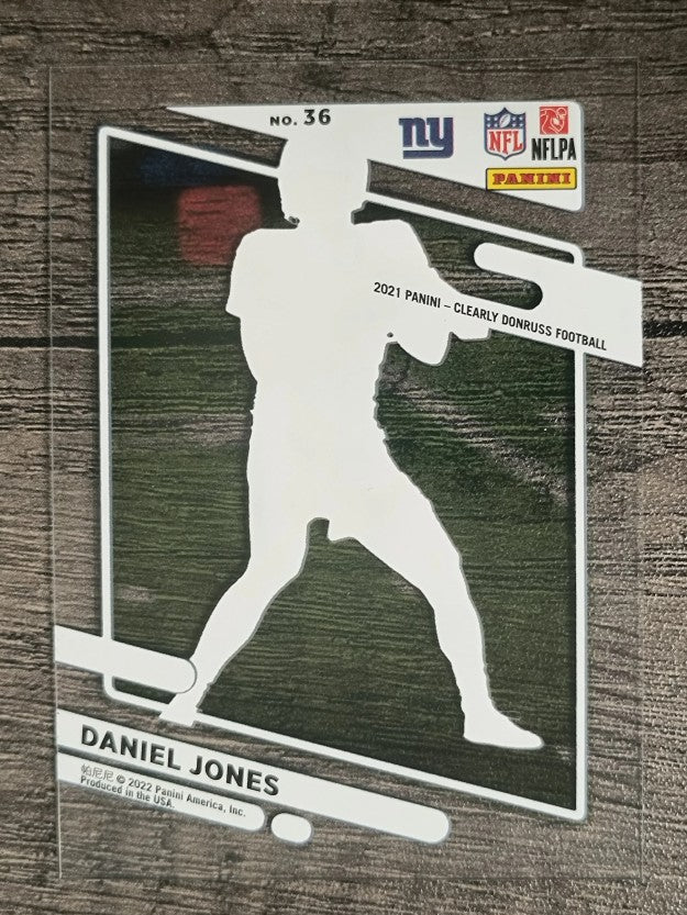 2021 Clearly Donruss #36 Daniel Jones