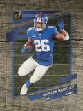 2021 Clearly Donruss #37 Saquon Barkley