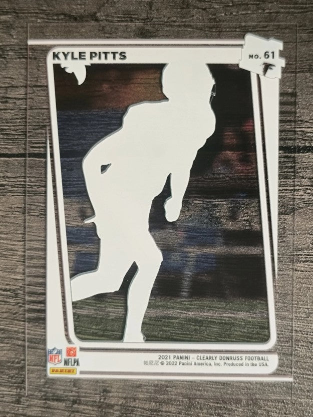 2021 Clearly Donruss #61 Kyle Pitts RR RC