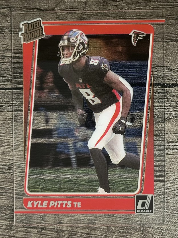 2021 Clearly Donruss #61 Kyle Pitts RR RC