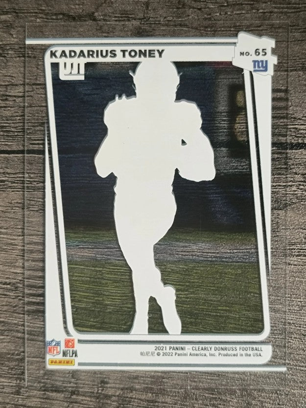 2021 Clearly Donruss #65 Kadarius Toney RR RC