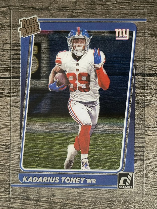 2021 Clearly Donruss #65 Kadarius Toney RR RC