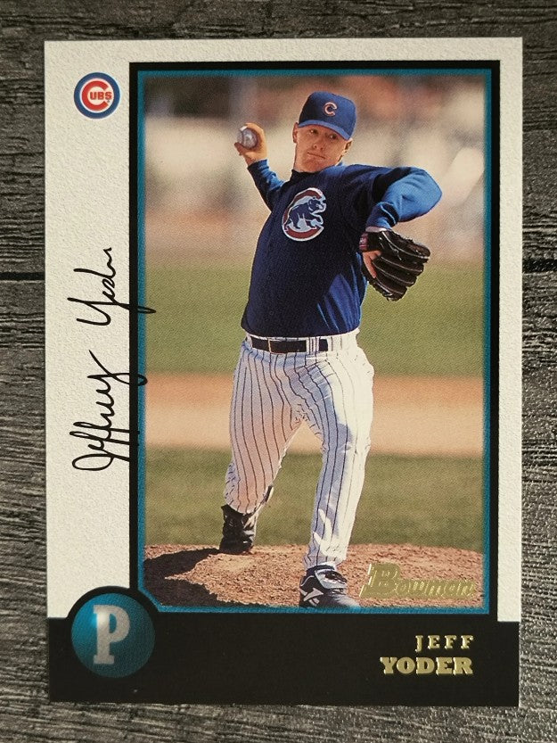 1998 Bowman #392 Jeff Yoder