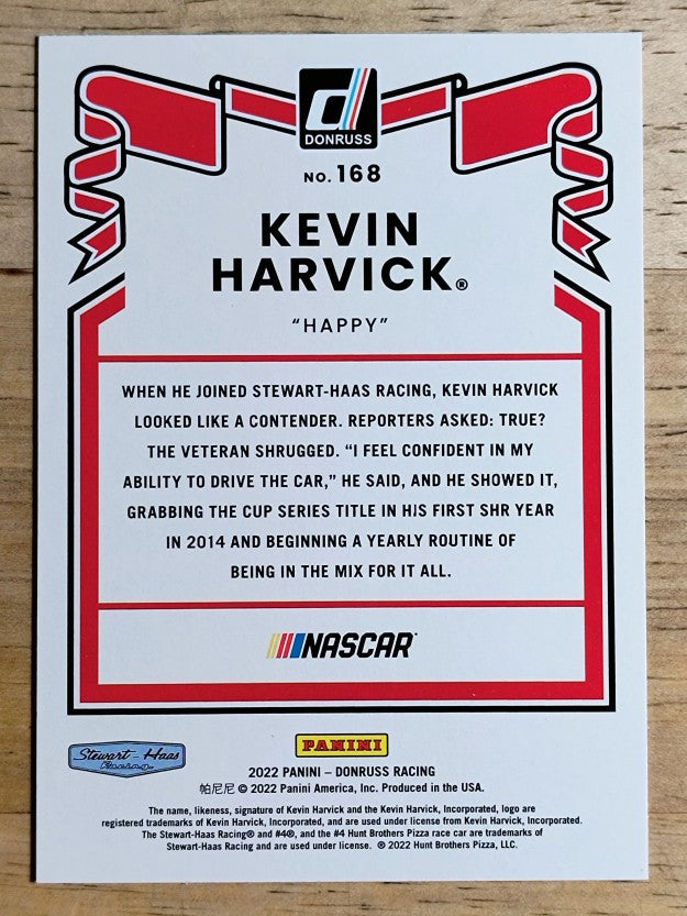2022 Donruss #168 Kevin Harvick RETRO