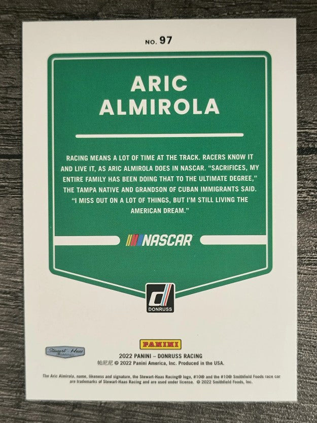2022 Donruss #97 Aric Almirola