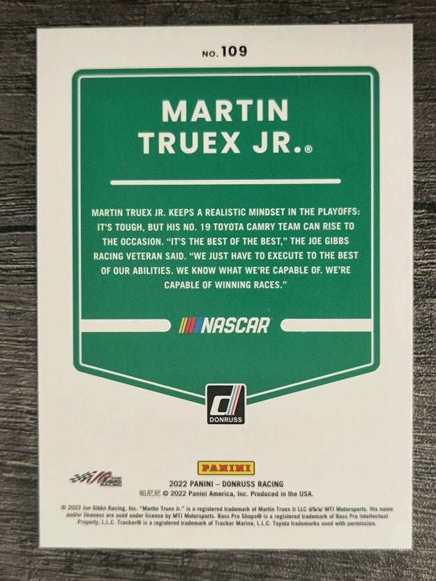 2022 Donruss #109 Martin Truex Jr.