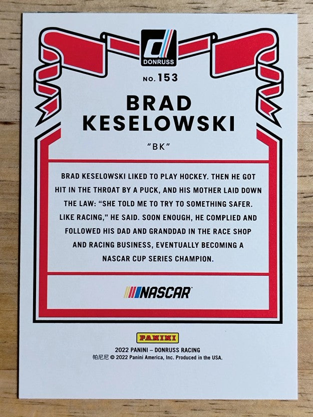 2022 Donruss #153 Brad Keselowski RETRO