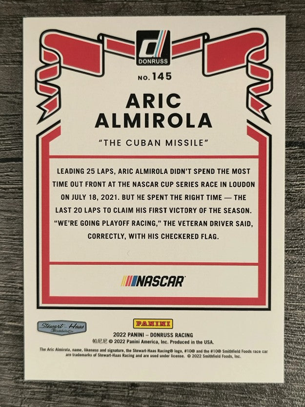 2022 Donruss #145 Aric Almirola RETRO