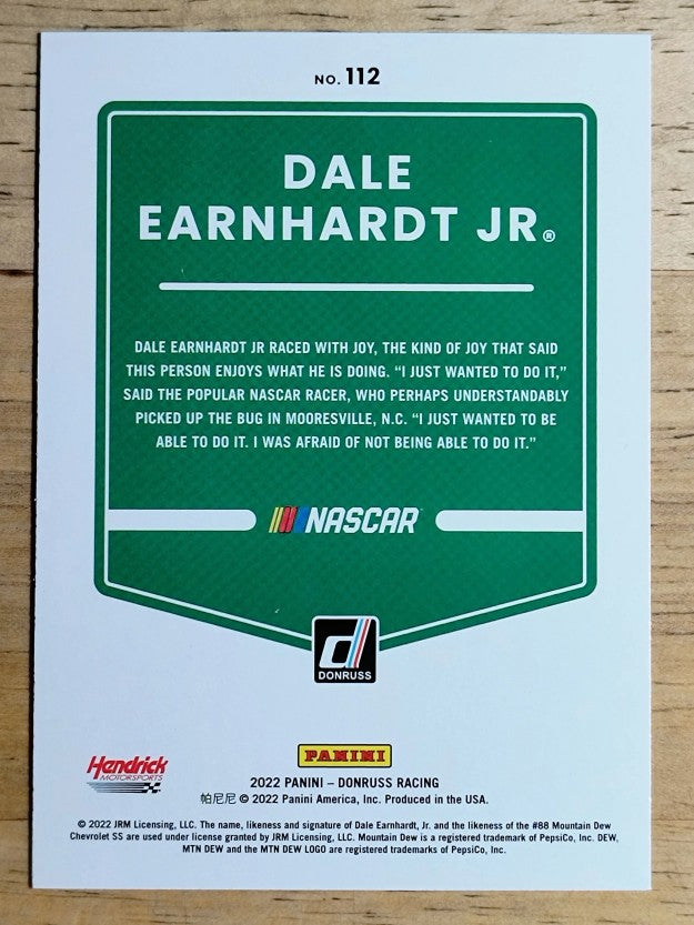 2022 Donruss #112 Dale Earnhardt Jr