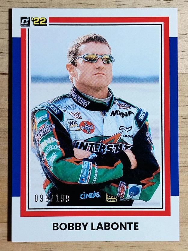 2022 Donruss Navy Blue #131 Bobby Labonte RETRO