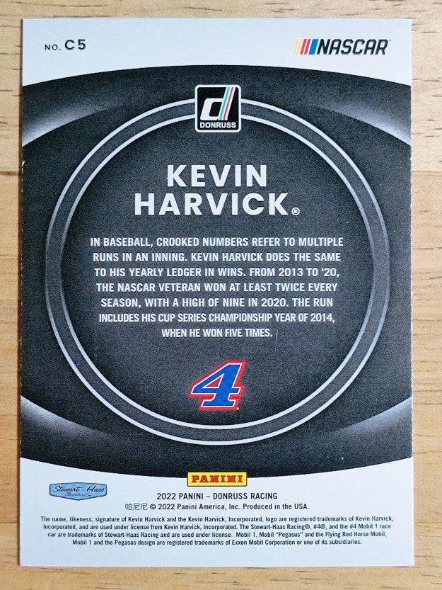 2022 Donruss Contenders #5 Kevin Harvick