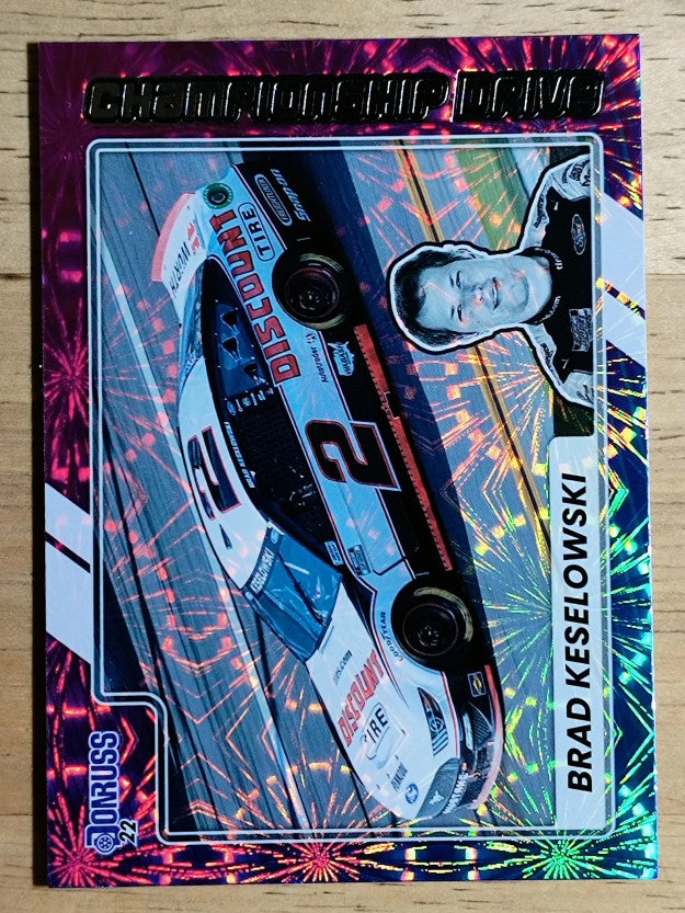 2022 Donruss Championship Drive #7 Brad Keselowski