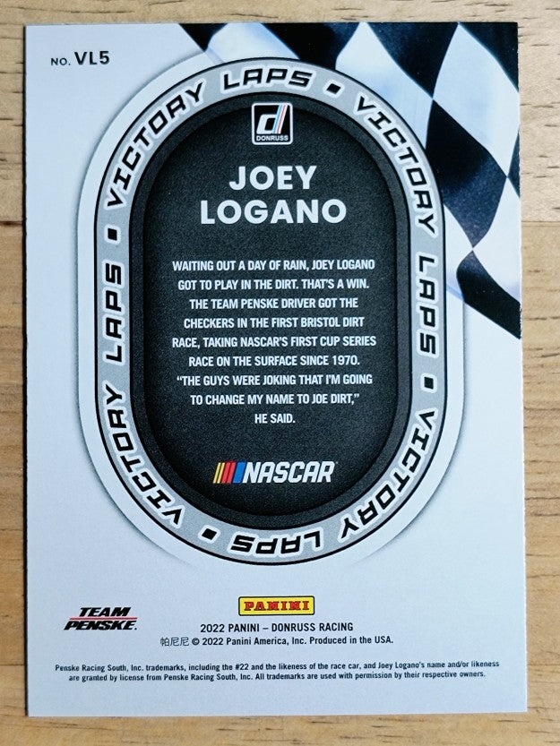 2022 Donruss Victory Laps #5 Joey Logano