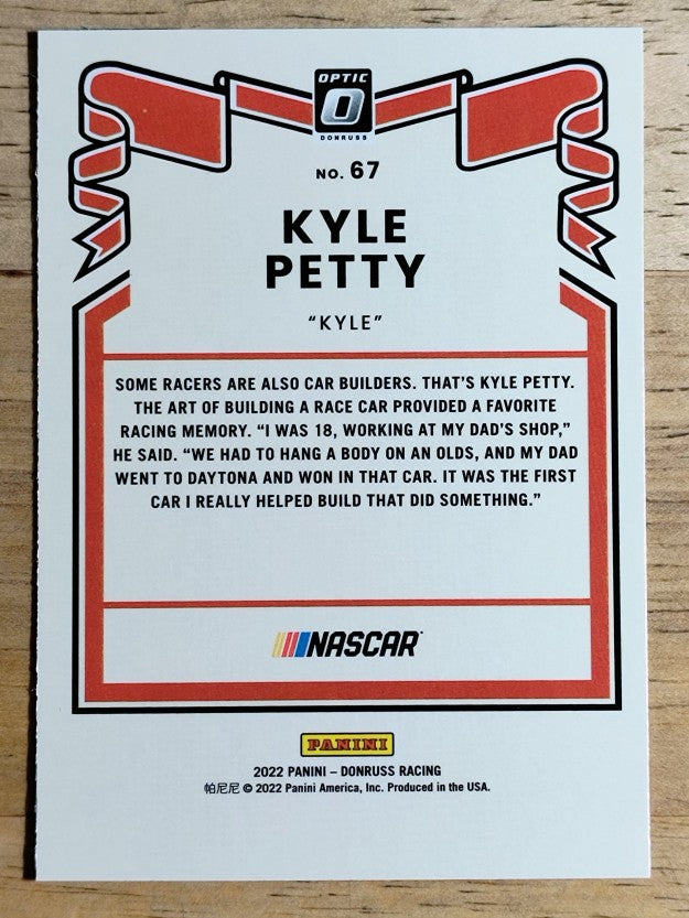 2022 Donruss Optic #67 Kyle Petty RETRO