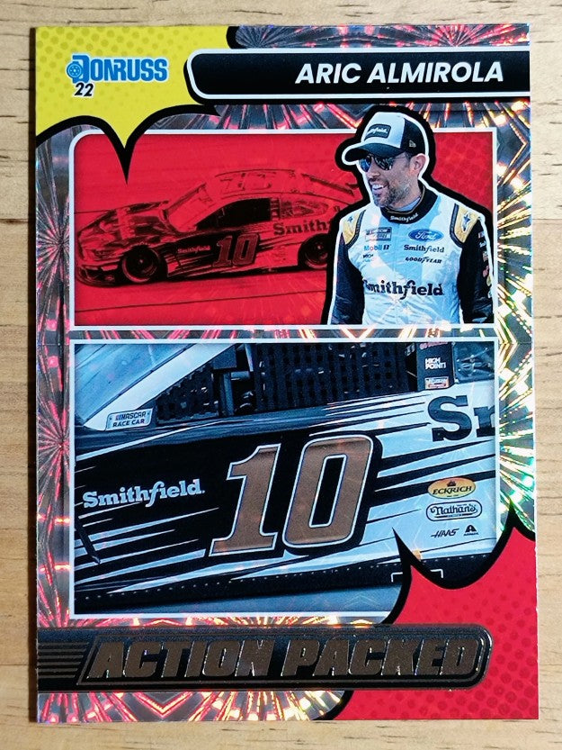 2022 Donruss Action Packed #7 Aric Almirola