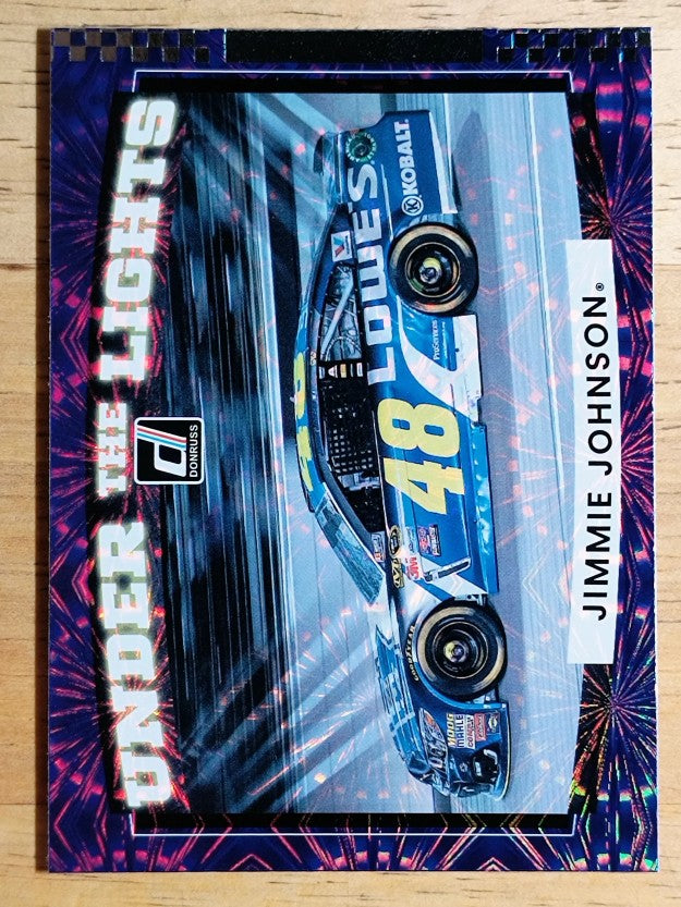 2022 Donruss Under the Lights #13 Jimmie Johnson