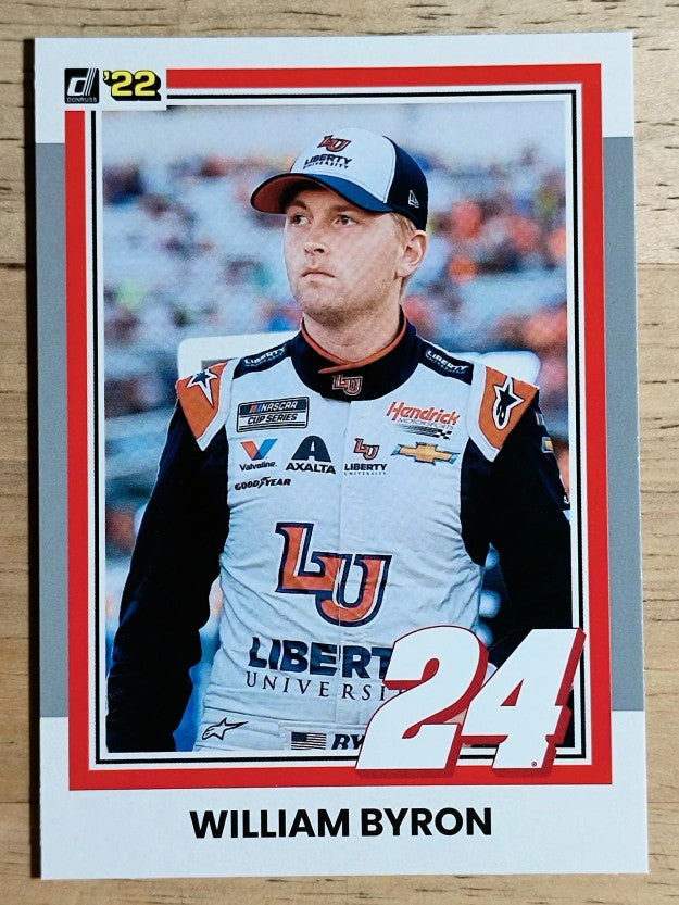 2022 Donruss Silver #158 William Byron RETRO