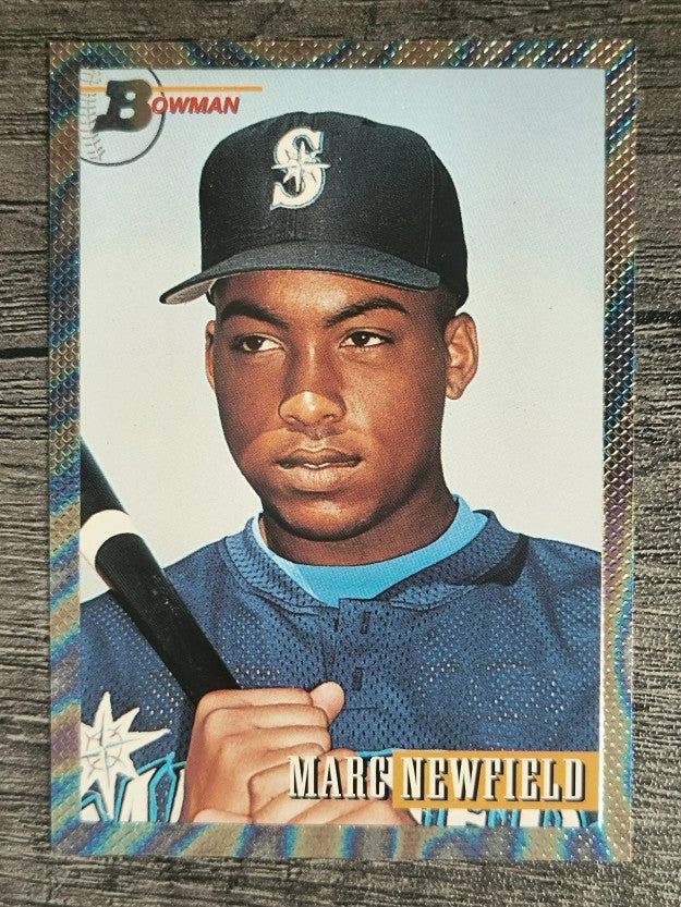 1993 Bowman #372 Marc Newfield FOIL