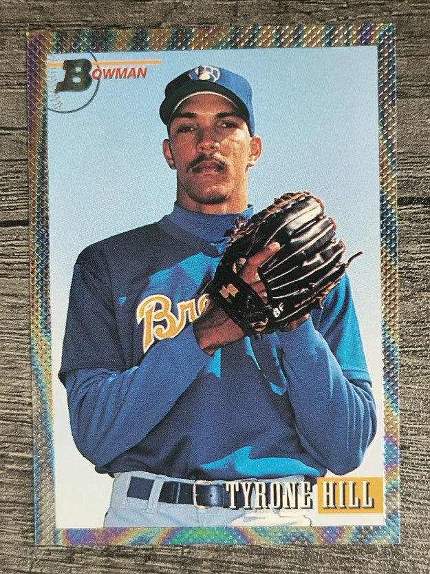 1993 Bowman #368 Tyrone Hill FOIL