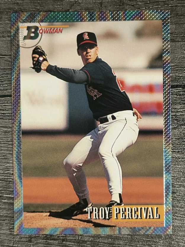 1993 Bowman #363 Troy Percival FOIL