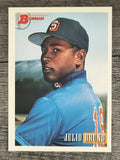 1993 Bowman #546 Julio Bruno RC