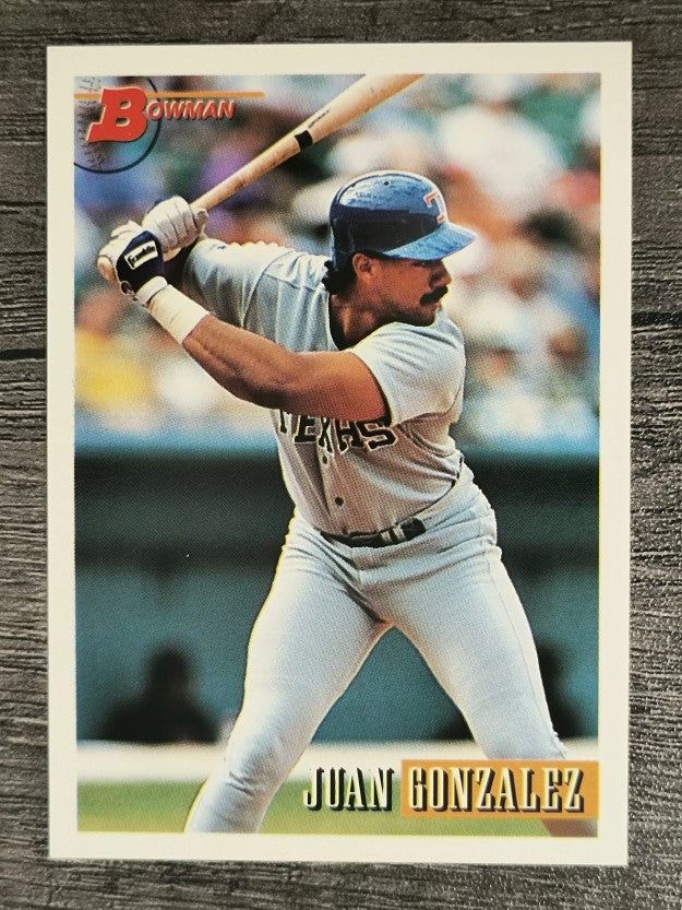 1993 Bowman #305 Juan Gonzalez