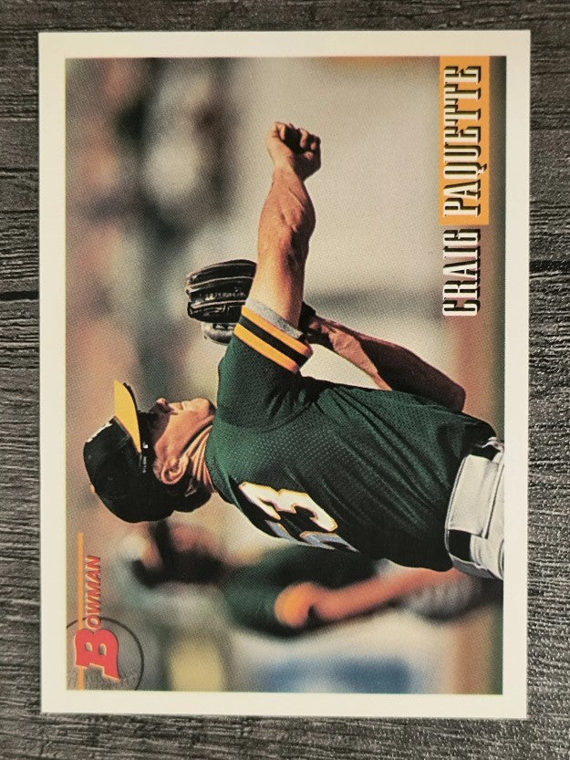 1993 Bowman #329 Craig Paquette