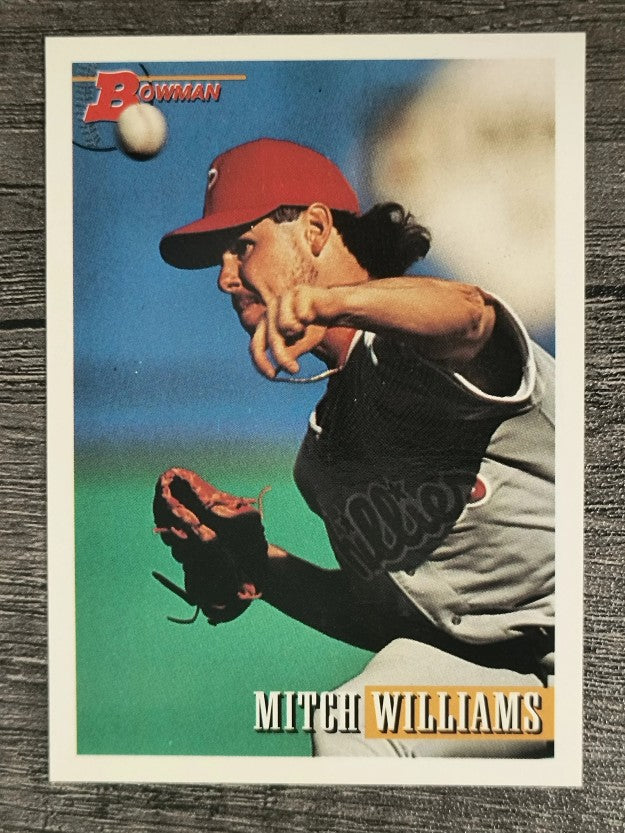 1993 Bowman #328 Mitch Williams