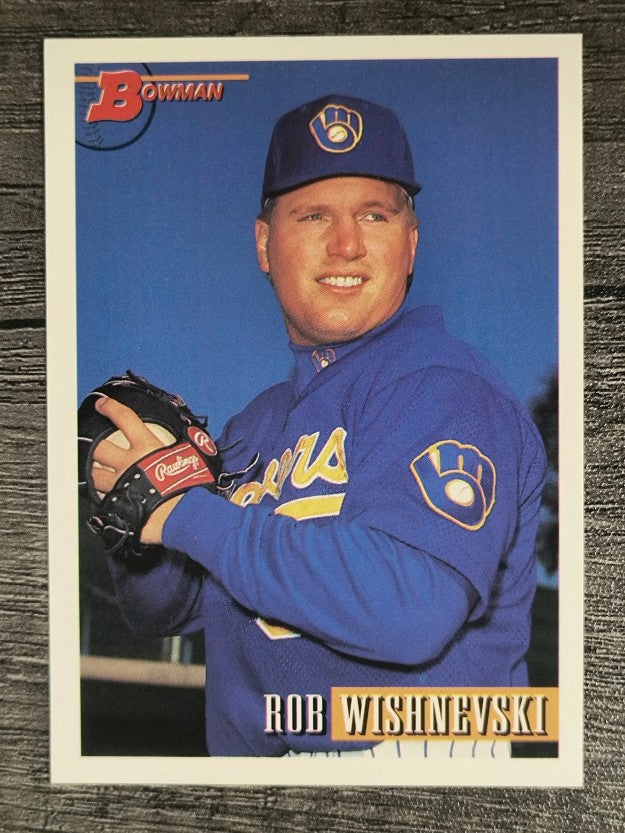 1993 Bowman #323 Rob Wishnevski RC