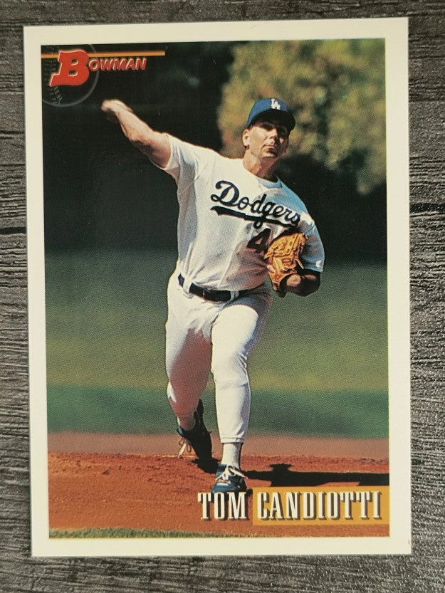 1993 Bowman #322 Tom Candiotti