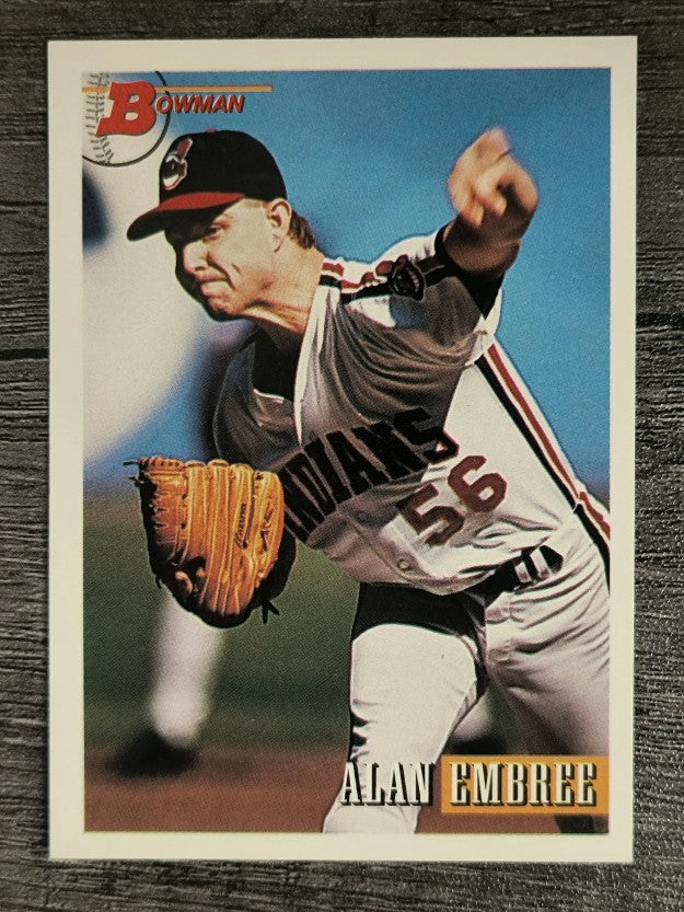1993 Bowman #389 Alan Embree