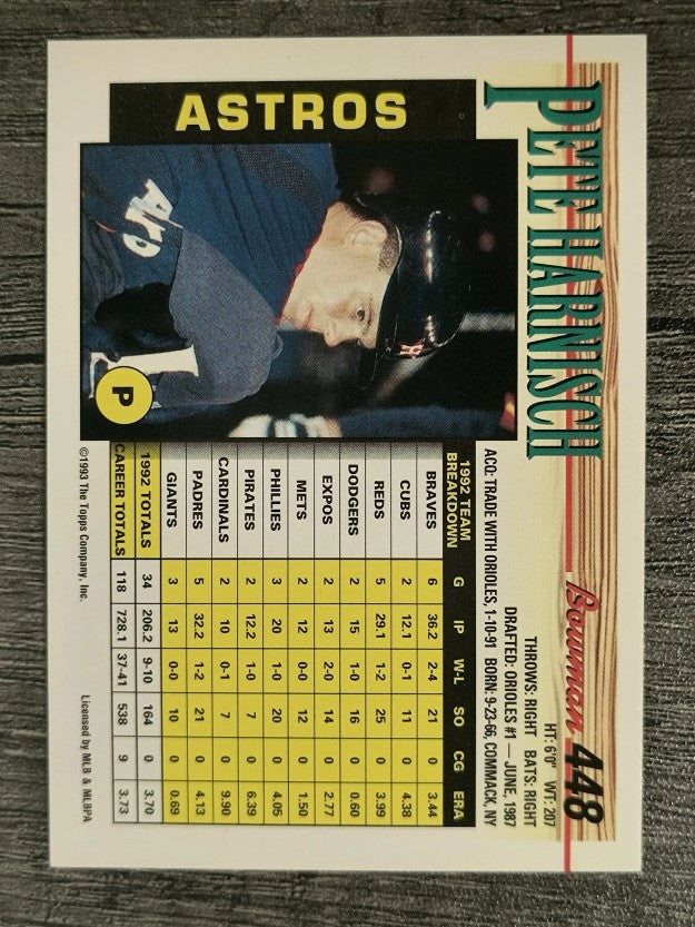 1993 Bowman #448 Pete Harnisch