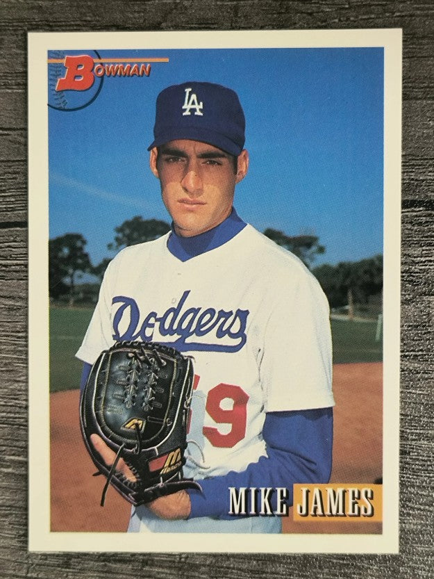 1993 Bowman #674 Mike James RC