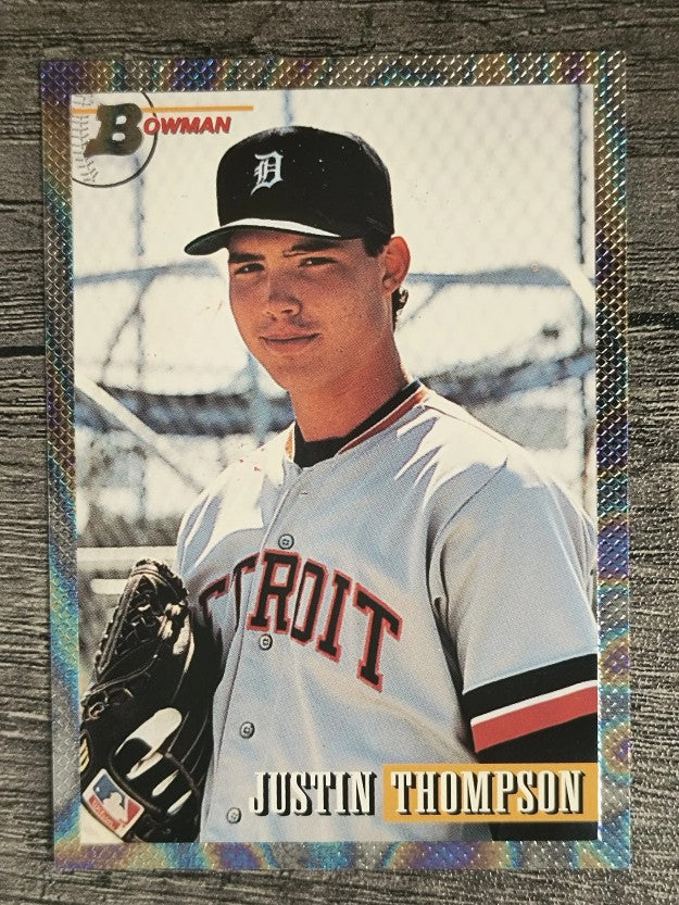 1993 Bowman #366 Justin Thompson FOIL