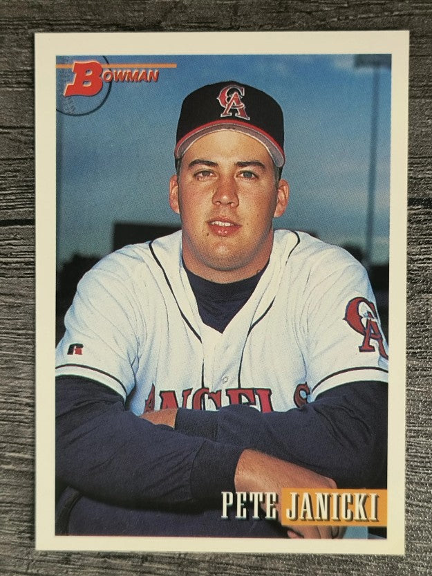 1993 Bowman #641 Pete Janicki RC