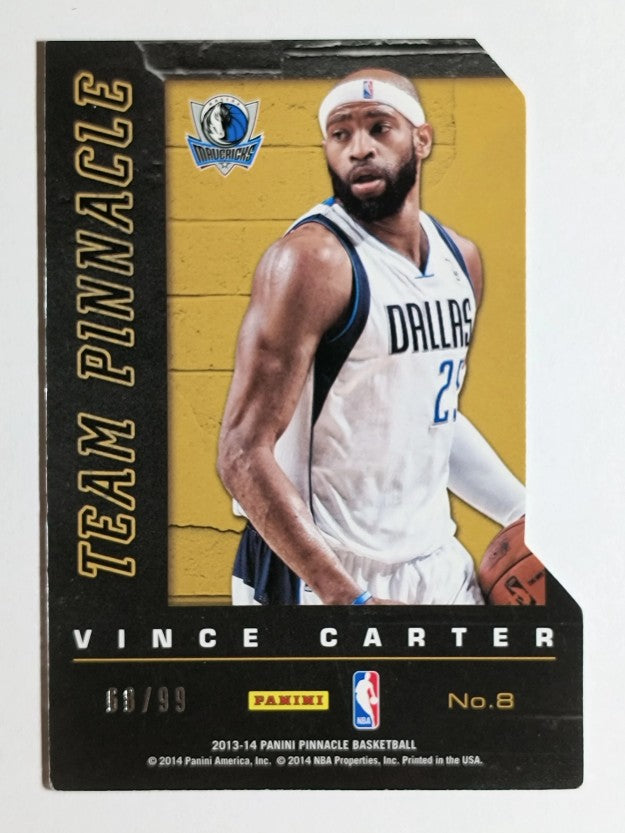 2013-14 Pinnacle Team Pinnacle Die Cuts #8 Harrison Barnes/Vince Carter