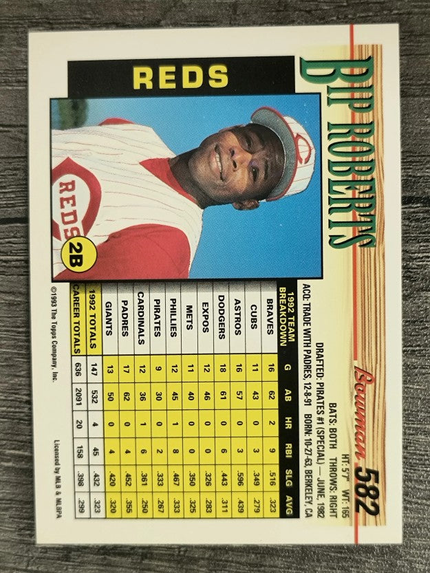 1993 Bowman #582 Bip Roberts