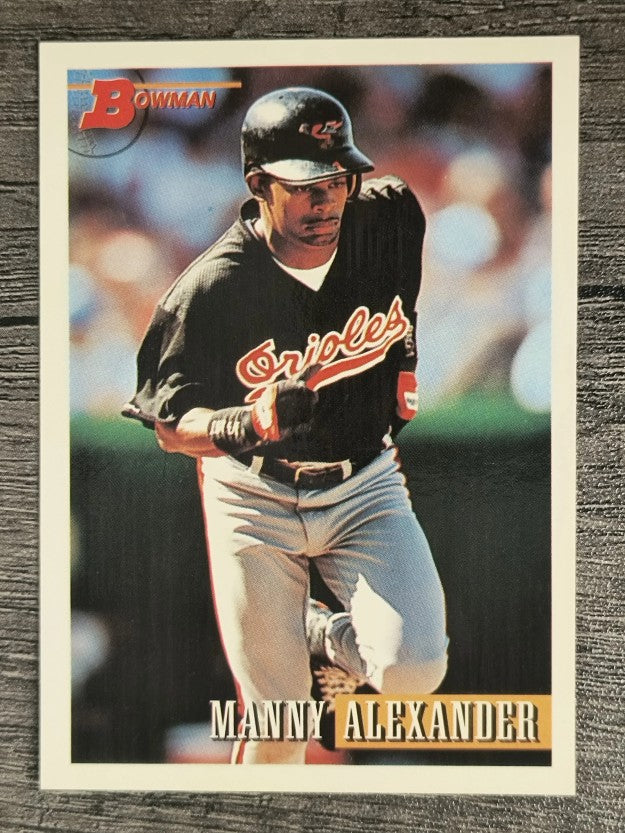 1993 Bowman #577 Manny Alexander