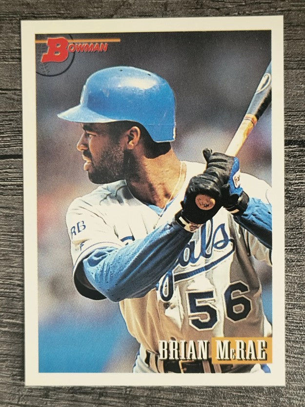 1993 Bowman #589 Brian McRae