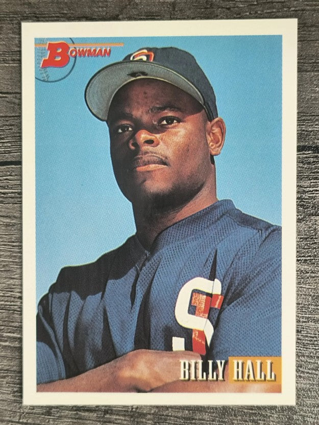1993 Bowman #306 Billy Hall RC