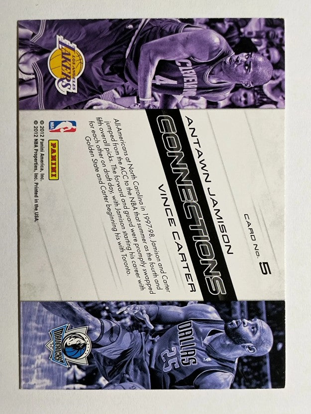 2012-13 Prestige Connections #5 Vince Carter/Antawn Jamison