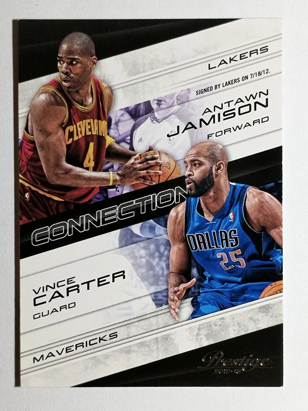 2012-13 Prestige Connections #5 Vince Carter/Antawn Jamison
